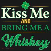 Kiss Me And Bring Me A Whiskey Women's Long Sleeve Shirt thumb 2