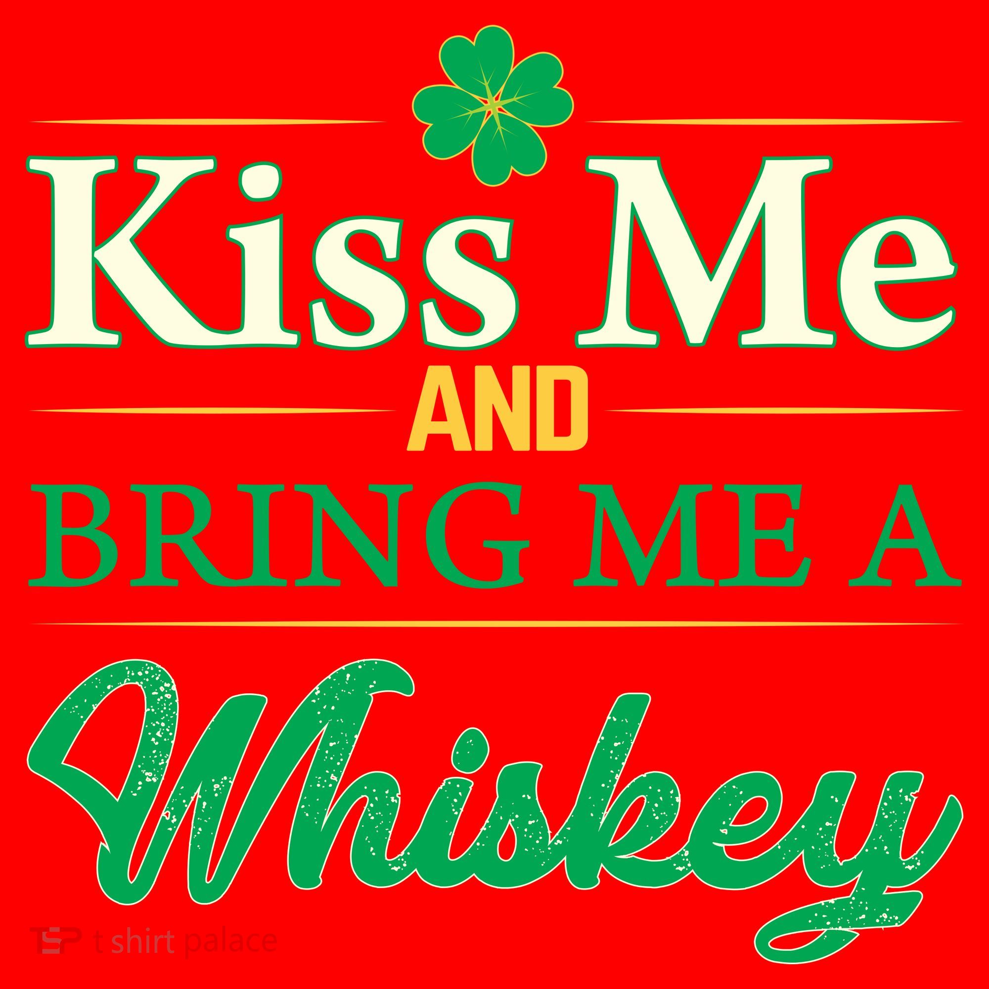 Kiss Me And Bring Me A Whiskey Santa Hat