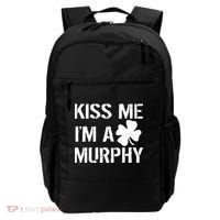 Kiss Me I'm A Murphy St. Patrick's Day Backpack thumb 0