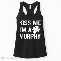 Kiss Me I'm A Murphy St. Patrick's Day Women's Tank Top thumb 0
