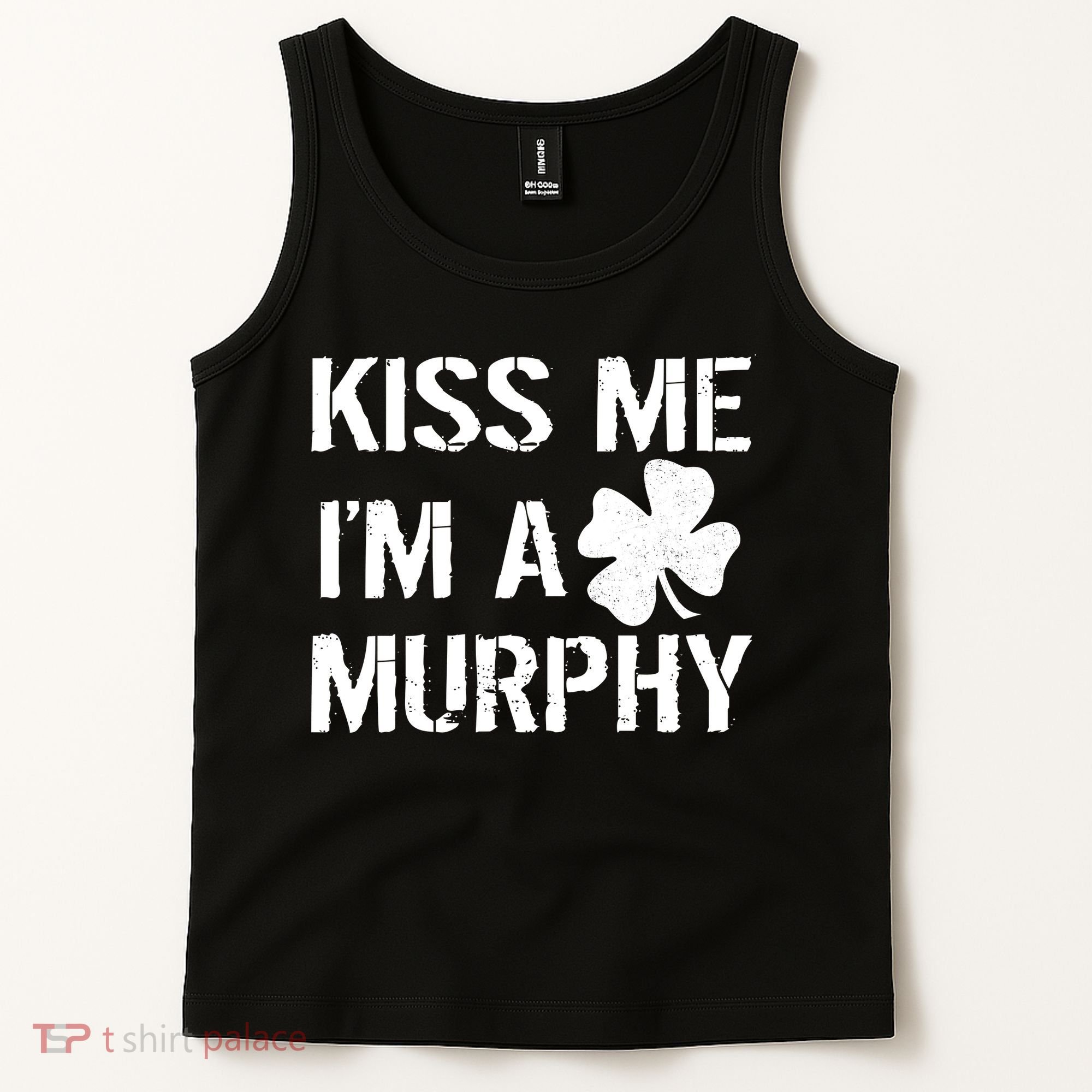 Kiss Me I'm A Murphy St. Patrick's Day Tank Top