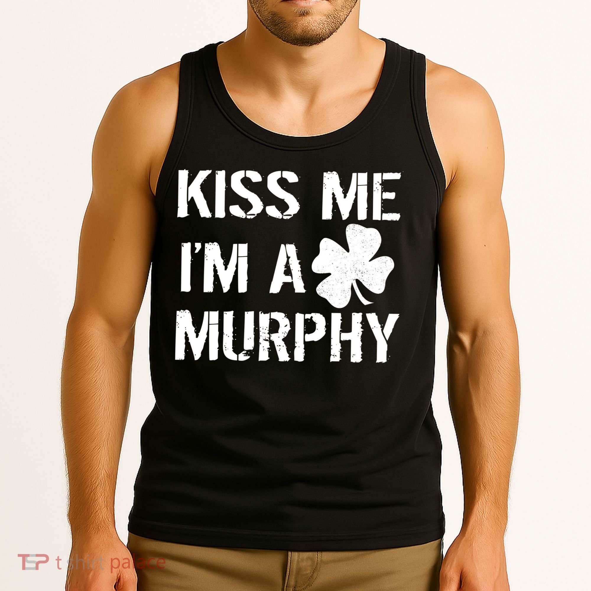 Kiss Me I'm A Murphy St. Patrick's Day Tank Top