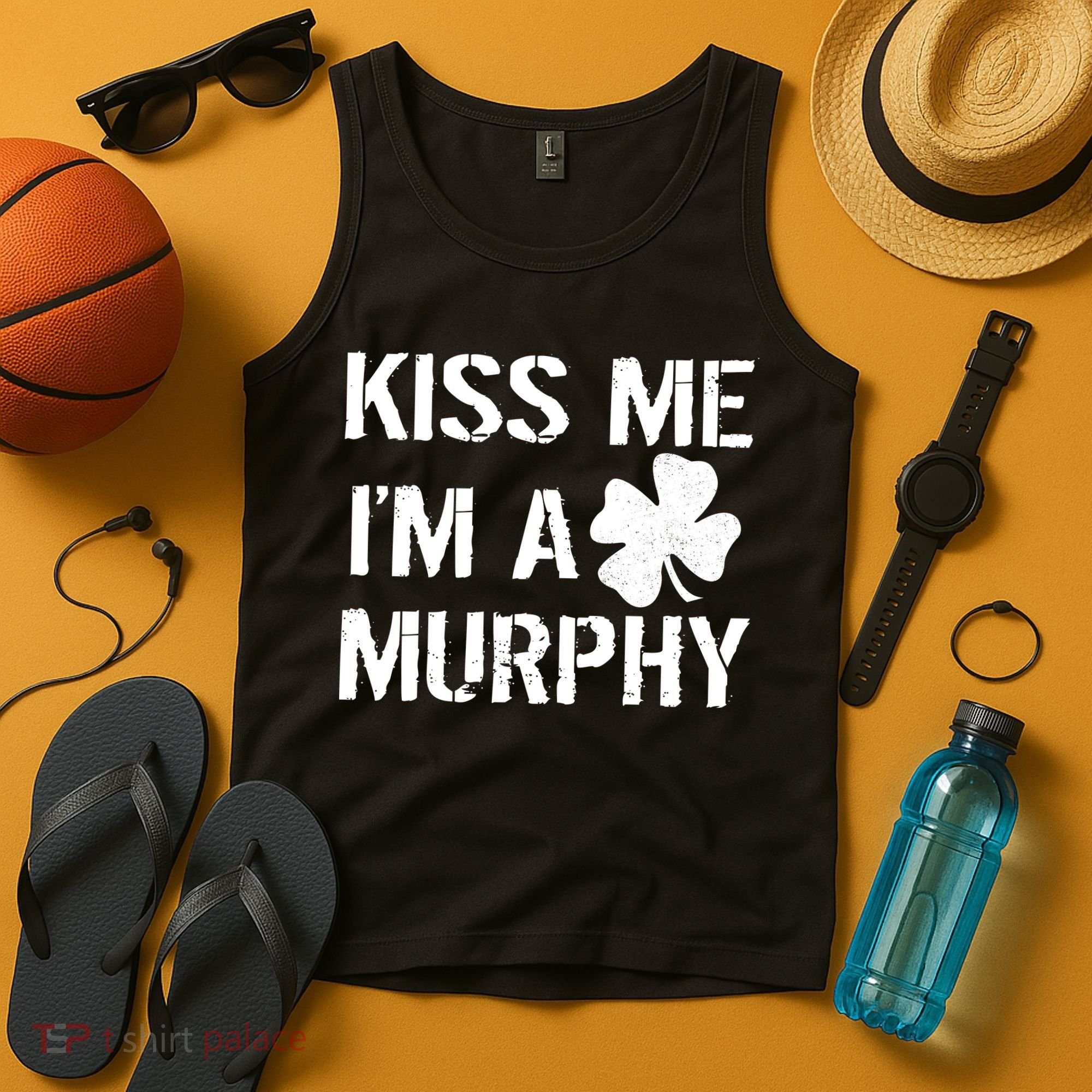 Kiss Me I'm A Murphy St. Patrick's Day Tank Top