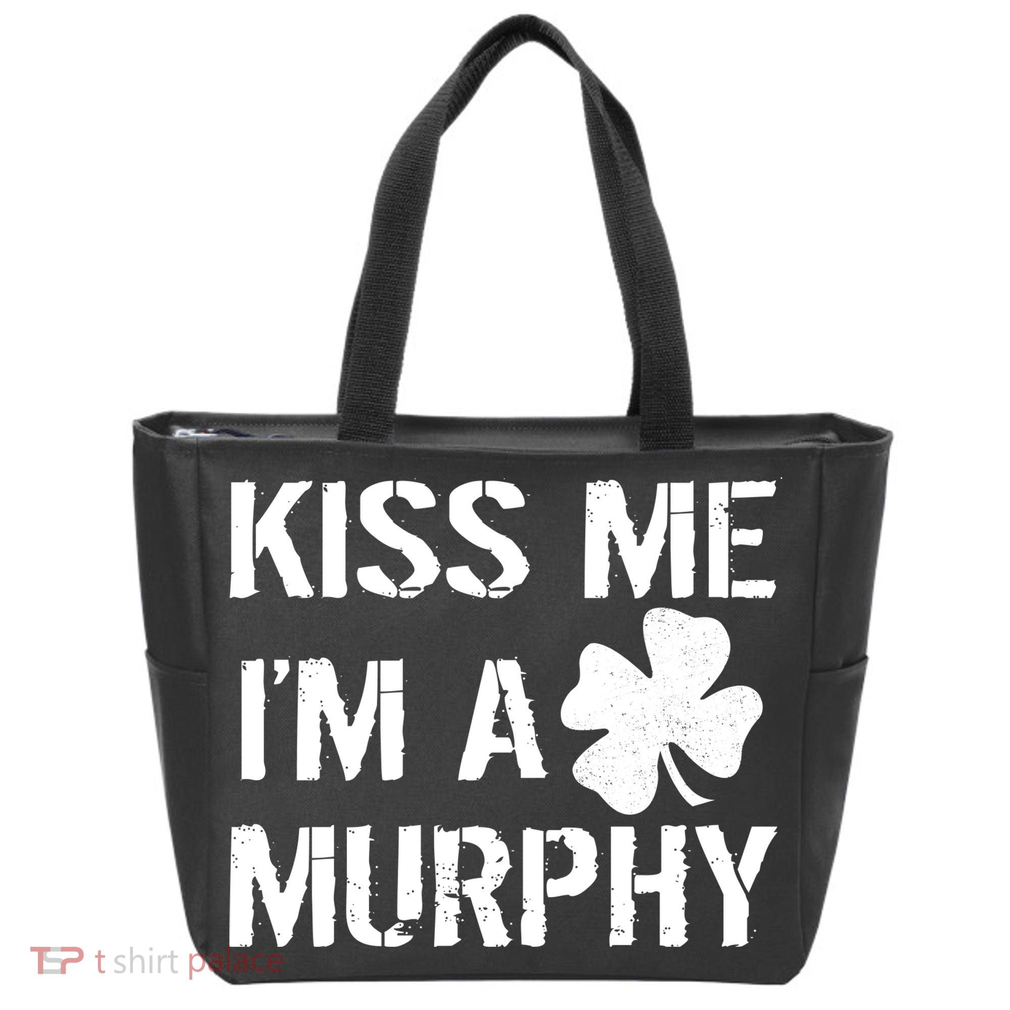 Kiss Me I'm A Murphy St. Patrick's Day Tote Bag