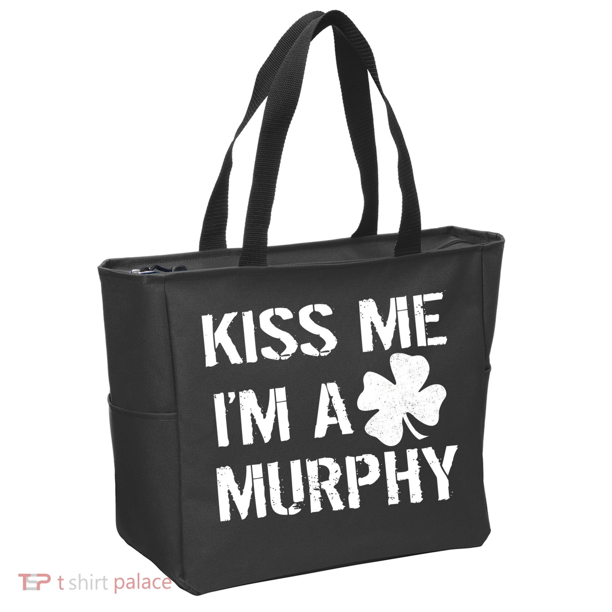 Kiss Me I'm A Murphy St. Patrick's Day Tote Bag