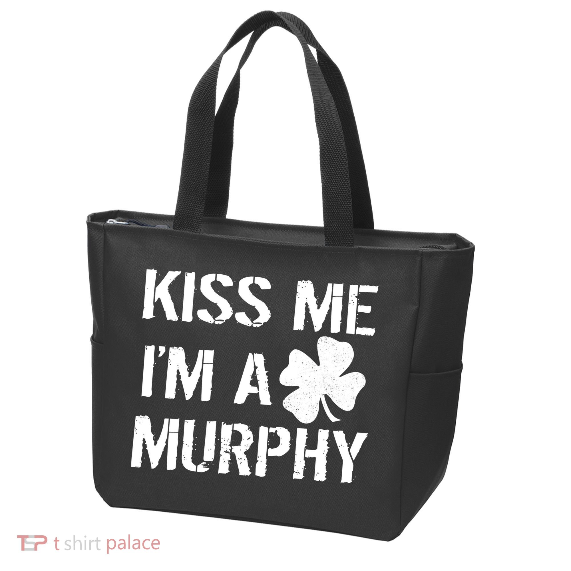 Kiss Me I'm A Murphy St. Patrick's Day Tote Bag
