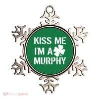 Kiss Me I'm A Murphy St. Patrick's Day Ornament thumb 0