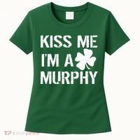 Kiss Me I'm A Murphy St. Patrick's Day Women's T-Shirt thumb 0