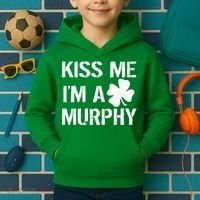 Kiss Me I'm A Murphy St. Patrick's Day Kids Hoodie thumb 2