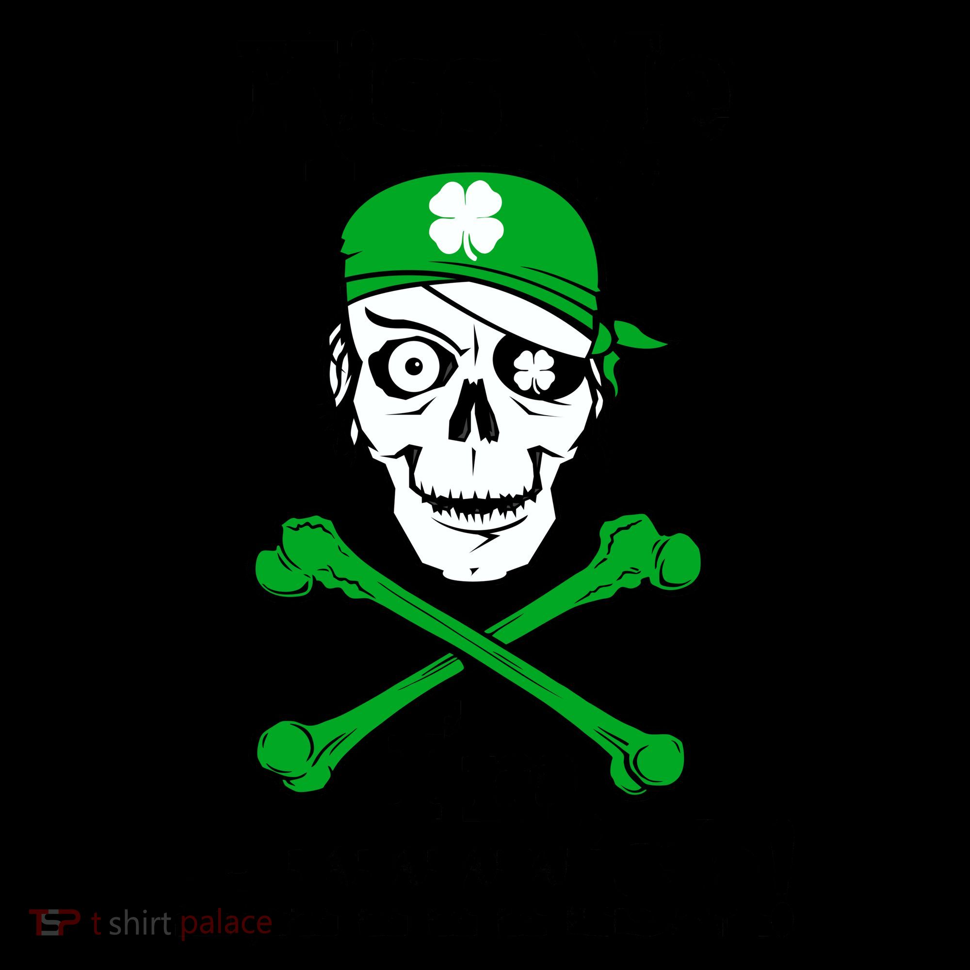 Kiss Me I'm Arrrish Pirate St. Patrick's Day Coffee Mug
