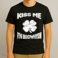 Kiss Me I'm Brownish Irish T-Shirt thumb 3