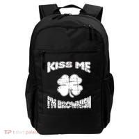 Kiss Me I'm Brownish Irish Backpack thumb 0