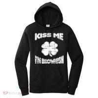 Kiss Me I'm Brownish Irish Women's Hoodie thumb 0
