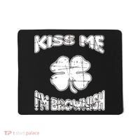 Kiss Me I'm Brownish Irish Mousepad thumb 0
