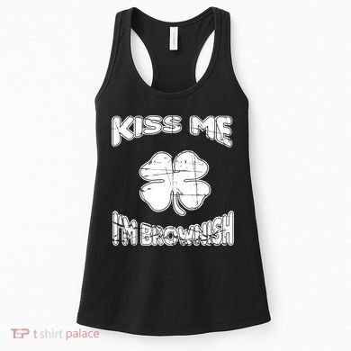 Kiss Me I'm Brownish Irish Women's Tank Top