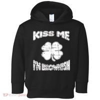 Kiss Me I'm Brownish Irish Toddler Hoodie thumb 0