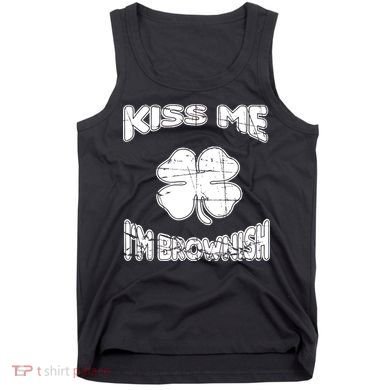 Kiss Me I'm Brownish Irish Tank Top