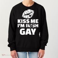 Kiss Me I'm Gay Irish Crossed Off Women's Sweatshirt thumb 0