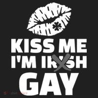 Kiss Me I'm Gay Irish Crossed Off Women's Sweatshirt thumb 2