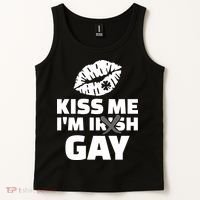 Kiss Me I'm Gay Irish Crossed Off Tank Top thumb 2