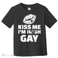 Kiss Me I'm Gay Irish Crossed Off Toddler T-Shirt thumb 0