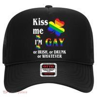 Kiss Me I'm Gay Or Irish Drunk Whatever Hat thumb 0