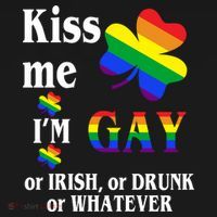 Kiss Me I'm Gay Or Irish Drunk Whatever Tote Bag thumb 4
