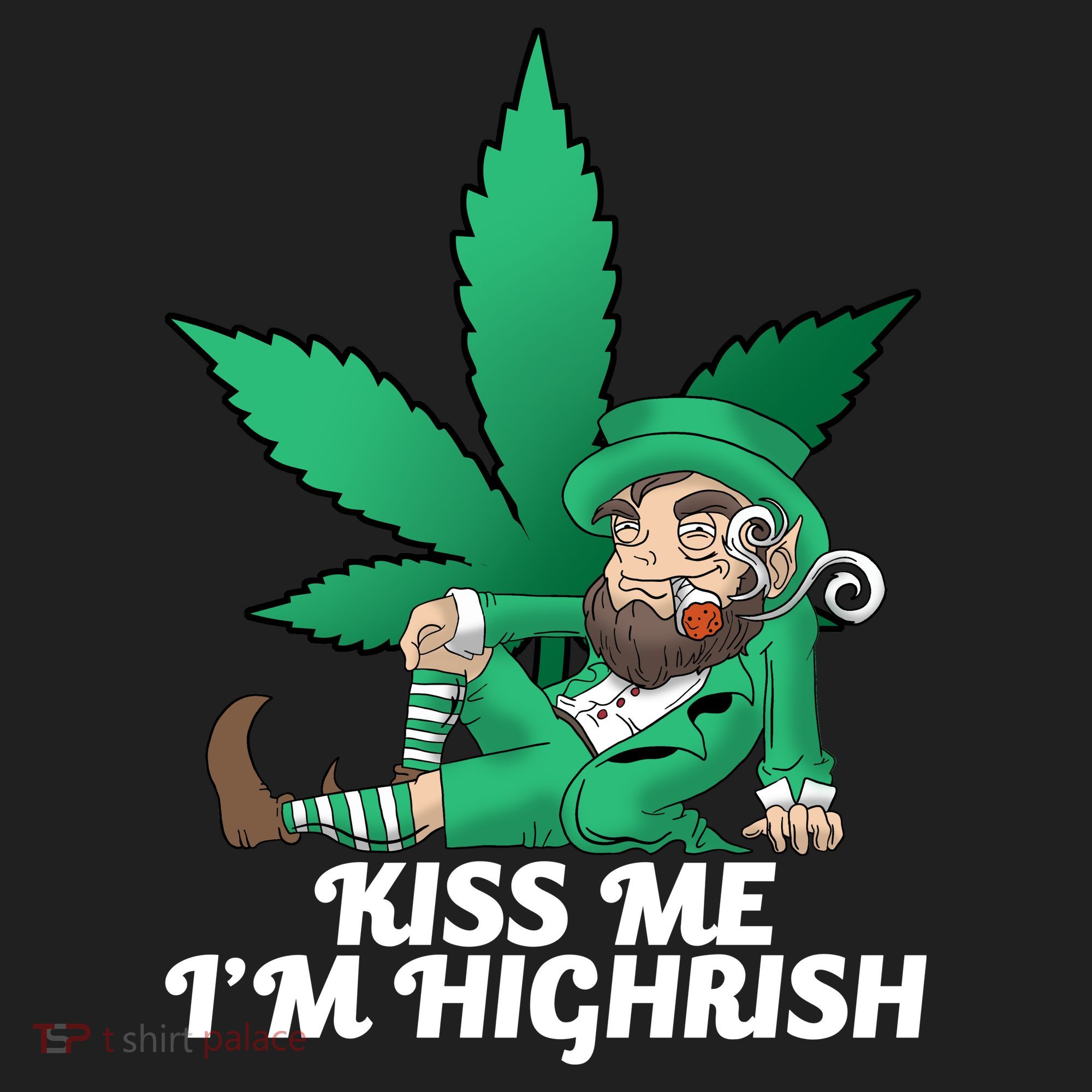 Kiss Me I'm Highrish Hat