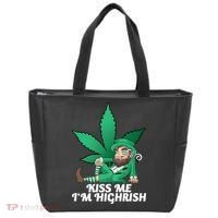 Kiss Me I'm Highrish Tote Bag thumb 0