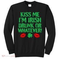 Kiss Me I'm Irish Drunk Or Whatever! Sweatshirt thumb 0