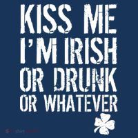 Kiss Me I'm Irish Or Drunk Whatever St Patricks Day Hat thumb 2