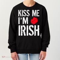 Kiss Me I'm Irish St. Patrick's Day Women's Sweatshirt thumb 0
