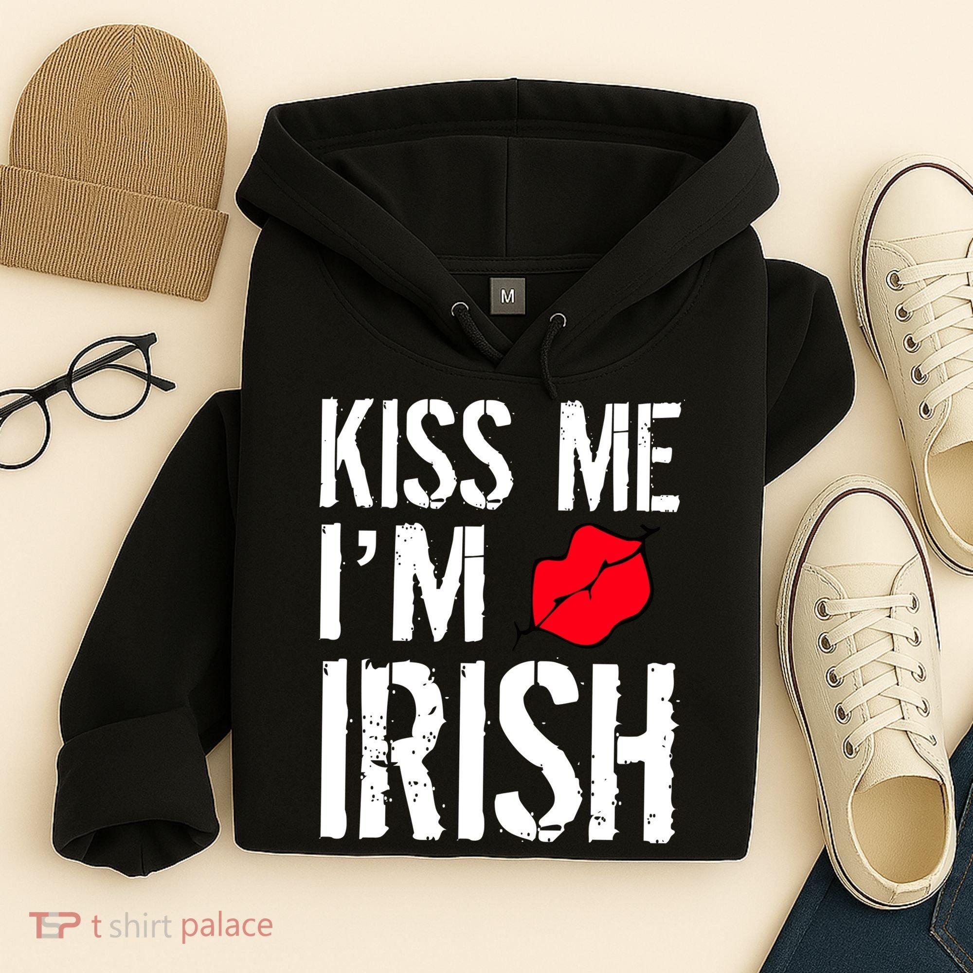 Kiss Me I'm Irish St. Patrick's Day Hoodie