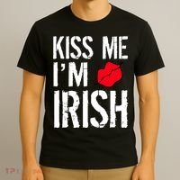 Kiss Me I'm Irish St. Patrick's Day T-Shirt thumb 3