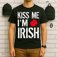 Kiss Me I'm Irish St. Patrick's Day T-Shirt thumb 6