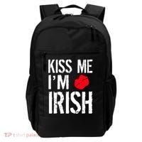 Kiss Me I'm Irish St. Patrick's Day Backpack thumb 0