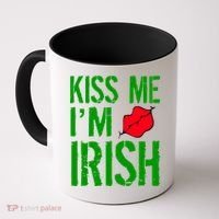 Kiss Me I'm Irish St. Patrick's Day Coffee Mug thumb 0