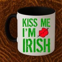 Kiss Me I'm Irish St. Patrick's Day Coffee Mug thumb 2