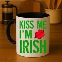 Kiss Me I'm Irish St. Patrick's Day Coffee Mug thumb 4