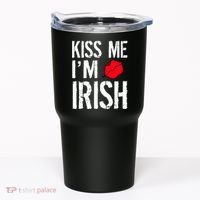 Kiss Me I'm Irish St. Patrick's Day Tumbler thumb 0