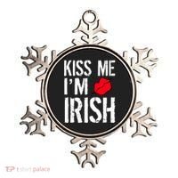 Kiss Me I'm Irish St. Patrick's Day Ornament thumb 0