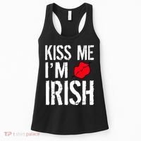 Kiss Me I'm Irish St. Patrick's Day Women's Tank Top thumb 0