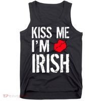 Kiss Me I'm Irish St. Patrick's Day Tank Top thumb 0