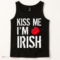 Kiss Me I'm Irish St. Patrick's Day Tank Top thumb 2