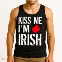 Kiss Me I'm Irish St. Patrick's Day Tank Top thumb 3