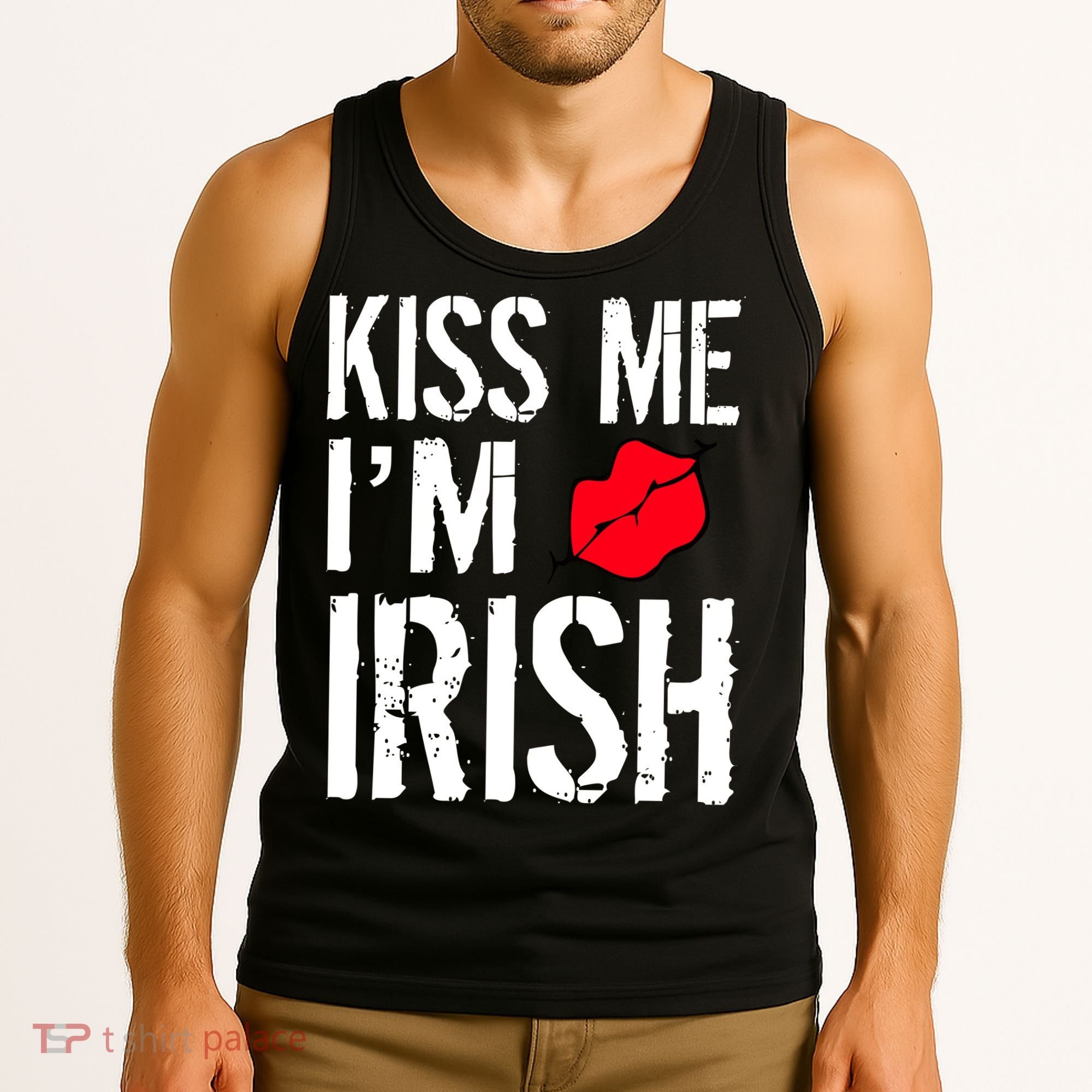 Kiss Me I'm Irish St. Patrick's Day Tank Top