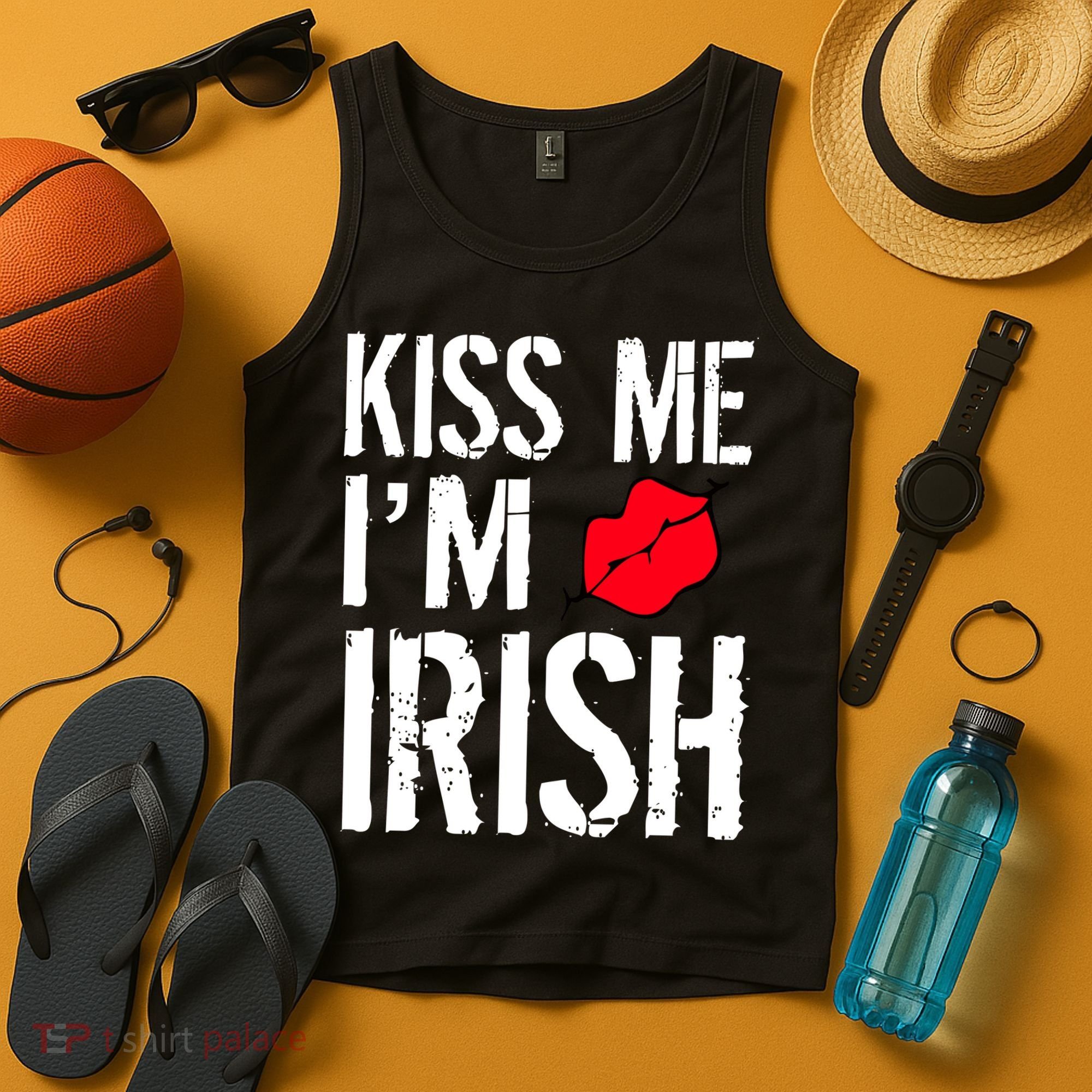Kiss Me I'm Irish St. Patrick's Day Tank Top