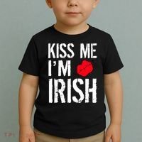 Kiss Me I'm Irish St. Patrick's Day Toddler T-Shirt thumb 2