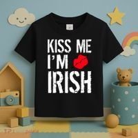 Kiss Me I'm Irish St. Patrick's Day Toddler T-Shirt thumb 3