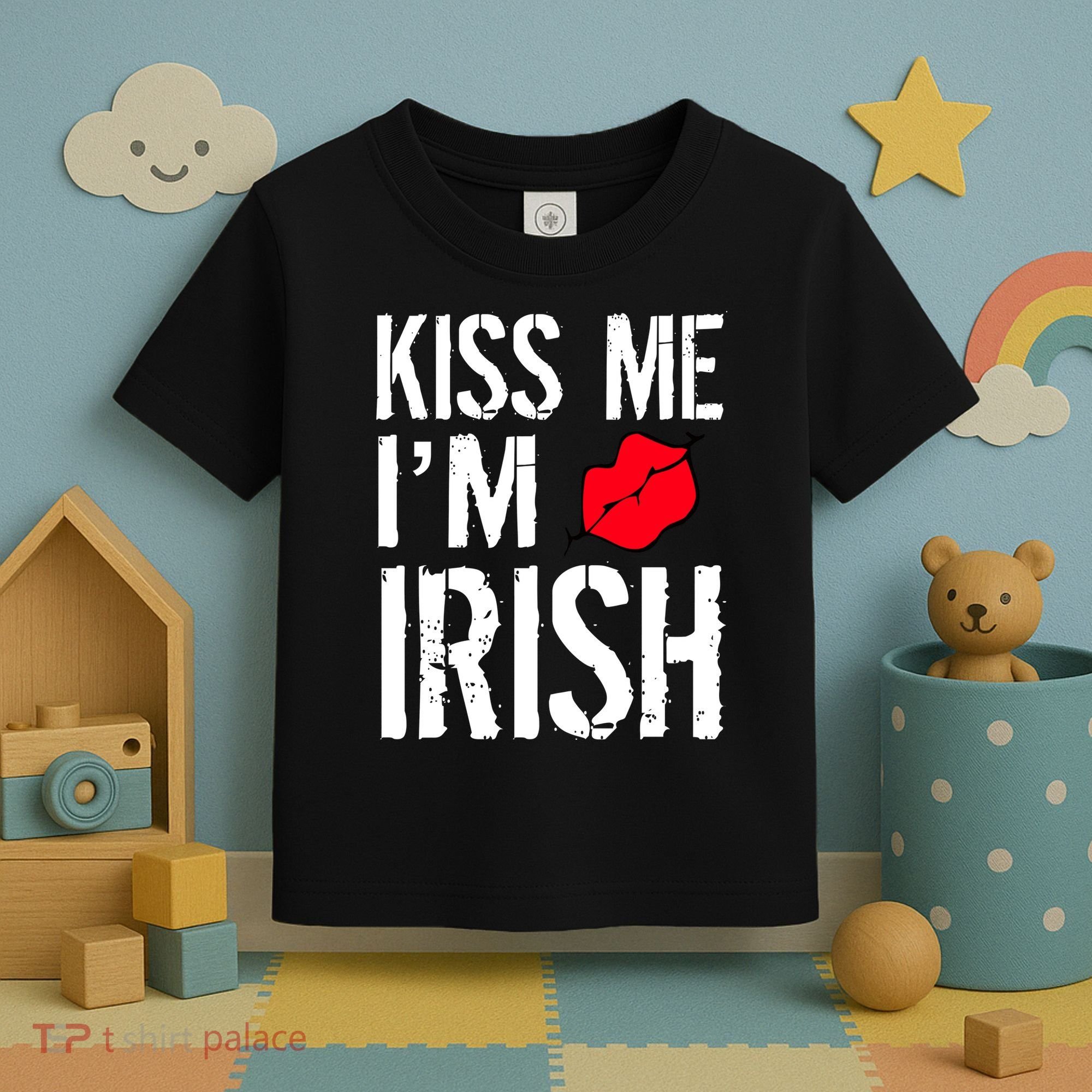 Kiss Me I'm Irish St. Patrick's Day Toddler T-Shirt